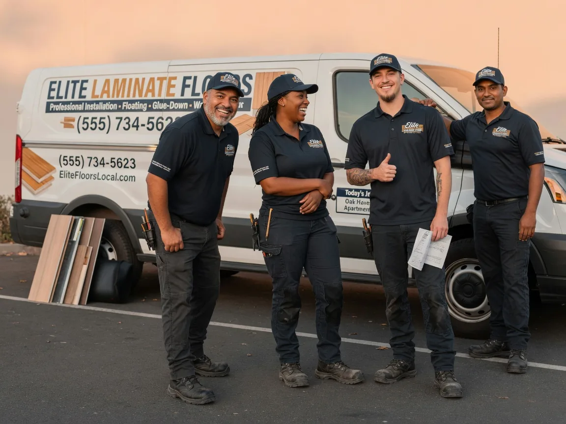 Laminate flooring installation company in South Heart, ND